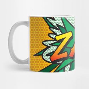 Comic Book Pop Art ZAP Mug